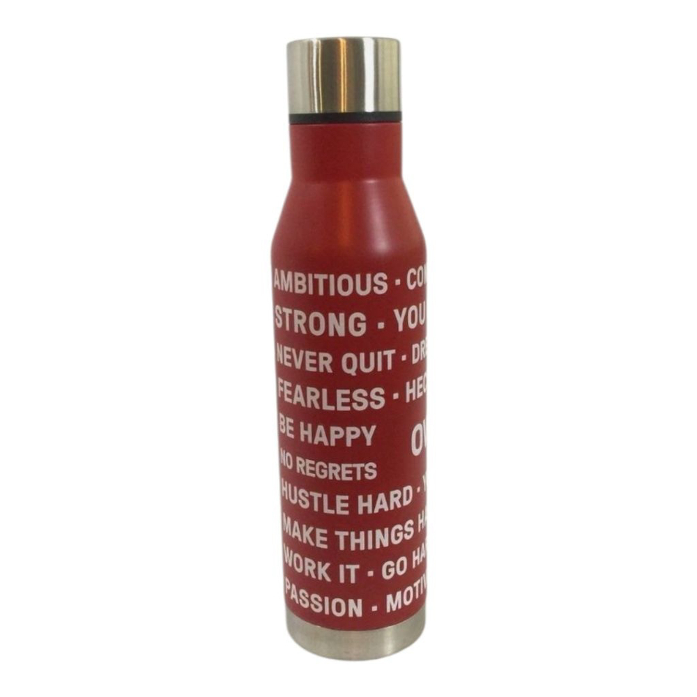 Kellogg's Red Motivational Water Bottle